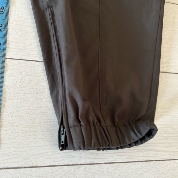 Old navy xxl ladies charcoale gray dry quick ankle zip pull on pants - Picture 6 of 7